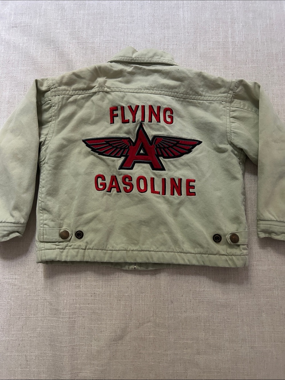 VTG Back Street Crawler The Teaser Kids Jacket Quilted Japanese Souvenir Coat